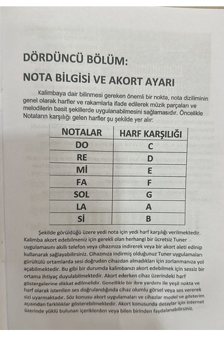 Kalimba Öğrenme Metodu Ve Çeşitli Şarkılar-sgh-klmbsha