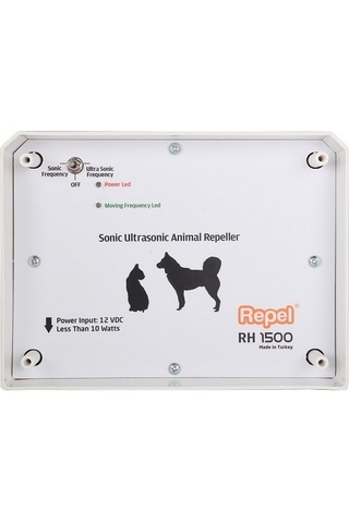 Repel RH 1500 Elektrikli Ultrasonic Kedi Köpek Kovucu Cihaz 1500 M² Etkili 2'li