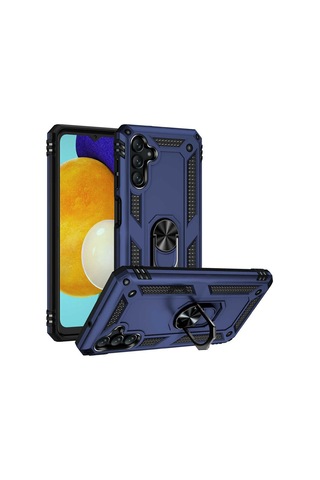 Zore Galaxy Uyumlu A04s Kılıf Vega Kapak - Mavi Mavi