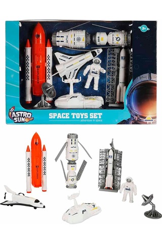 Astro Sun Uzay İstasyonu Oyun Seti - Turuncu Standart
