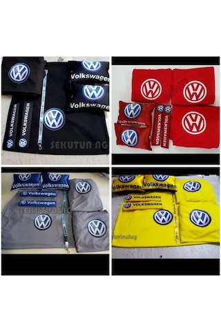 Volkswagen Servis Kılıf,Boyun Yastık,Kemer Ped,Ayna Ipi Hediyesi (412742593)
