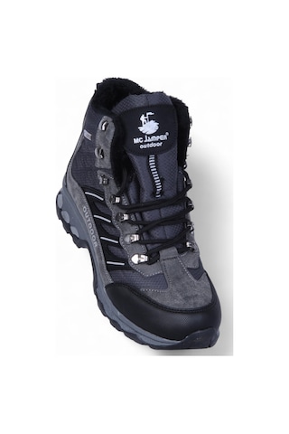 Mc Jamper 2126 Syh-füme Erkek Kürklü Kışlık Bot Siyah