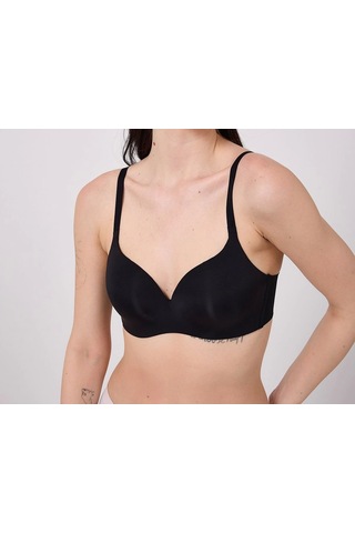 Freshness Msf02 Geniş Sırt Kuşaklı Lazer Kesim Sütyen Siyah