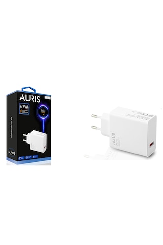 Auris ARS-CH36 67W Usb-a Salise Sayar Hızlı Şarj Aleti Başlık