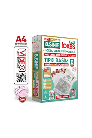 2026 8.Sınıf LGS - İOKBS Tıpkı Basım ve ÖZGÜN Yeni Nesil Deneme Seti 23lü (9+8+6) ALTIN PAKET TG