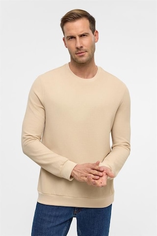 Süvari Bej Regular Bisiklet Yaka Sweatshirt Tr2013700460-bj3 Bej