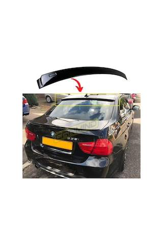 Bmw 3 Serisi E90 Cam Üstü Spoiler Piano Black 2005-2011