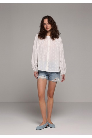 Colin's Colins Fashion Fit Kadın Beyaz Gömlek Cl1078945 Q1.v1 Wht