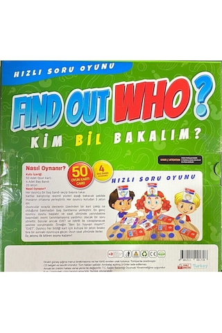 Ben Neyim What Am I Bil Bakalım Ben Kimim