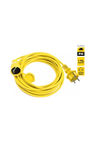 Stanley ST-EC-0515 Uzatma Kablosu 5 Mt, 3x1.5mm, 1 Prizli, IP44