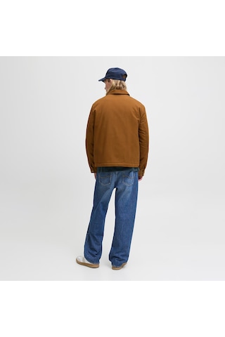 Jack & Jones Dover Worker Erkek Kahverengi Ceket 12278797-mksr Kahverengi