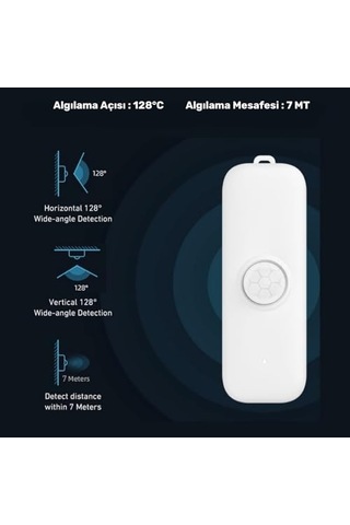 Tr Wi-fi Sensörü Uzaktan Kontrol 9 Metre Algılama Mesafesi 11 Kg Kadar Hayvan Algılamama