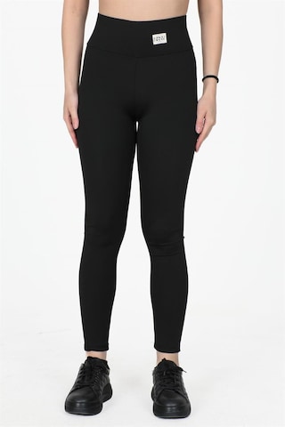 Sortie Collection Basic Model Tayt Siyah-siyah Siyah
