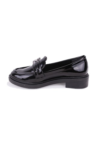 Dagoster Dza07-863705 Siyah Rugan Günlük Loafer Kadın Ayakkabı
