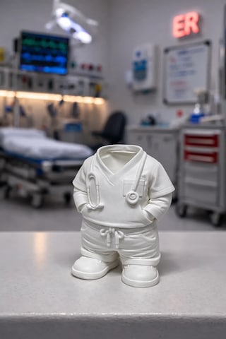 Hemşire, Doktor, Ameliyat Teknisyeni Kalemlik Çok Renkli