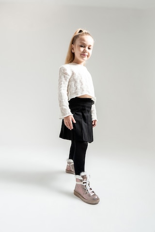 Mnpc Kız Çocuk Vizon Simli Hakiki Deri Anatomik Günlük Bot 24k4b9952721 Vizon