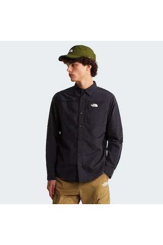 The North Face M Sequoia Long Sleeve Erkek Gömlek C-the0a8fu5jk3jk3 Siyah