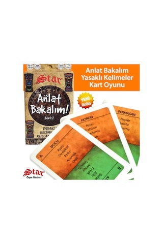 Star Kartları Anlat Bakalım Kelime Oyunu