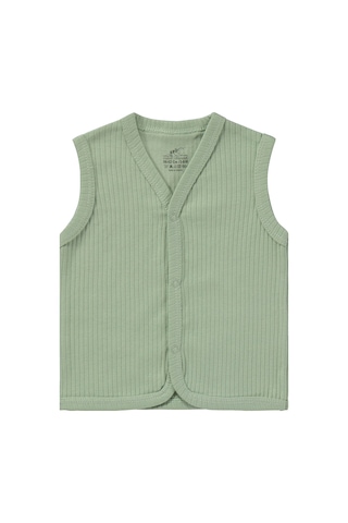 Minidamla Basic 2'li Set 3-12 Ay Yelek - Yeşil