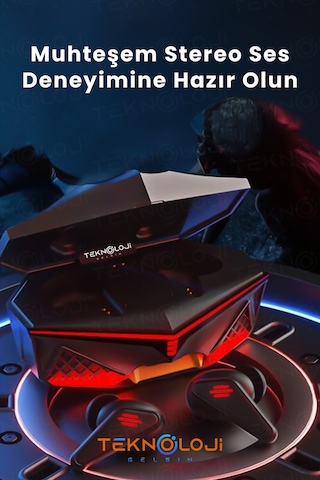 Teknoloji Gelsin K-98 RGB Bluetooth 5.4 Oyuncu Kulaklığı