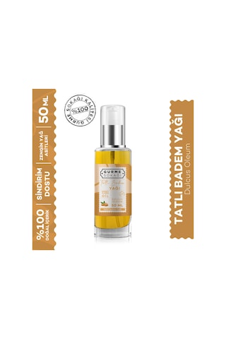 Tatlı Badem Yağı 50 Ml Soğuk Sıkım
