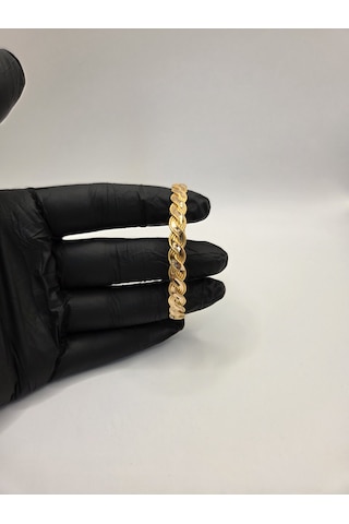 22 Ayar Tse Belgeli 20 Gram Örgü Altın Bilezik İşçiliksiz Yatırımlık