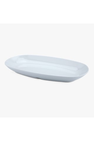 6 Ad Arya Hitit Termostar 14 Cm Meze Kayık Tabak Melamin Beyaz