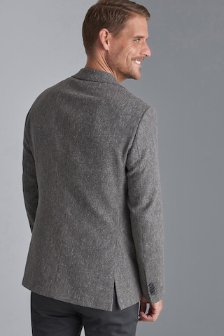 Erkek Gri Regularfıt / Rahat Kalıp Mono Yaka Ceket-10325 Gri