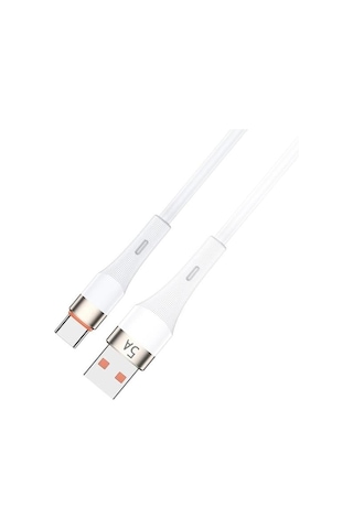 Powerway Hc05 Örgülü 5 Amper Usb To Type- C 1 Metre Şarj Data Kablosu Standart