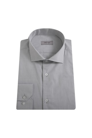 Uki Açık Gri Comfort Fit Uzun Kol Gömlek Açık Gri