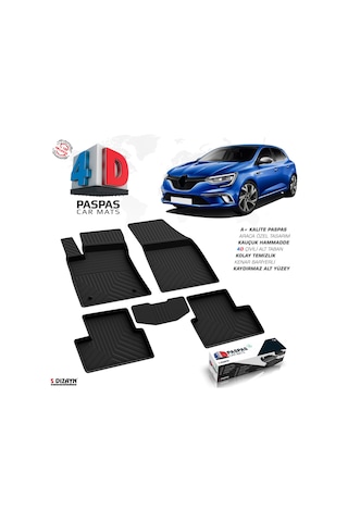 Renault Megane 4 Hb 4d Havuzlu Paspas 2016-2020 A+kalite