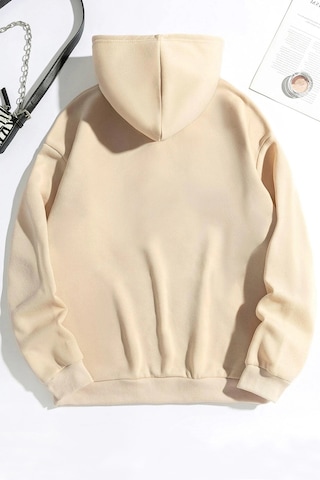 Unisex Montain Baskılı Sweatshirt Siyah