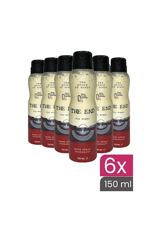 The End Kadın Deodorant 6 x 150 ML