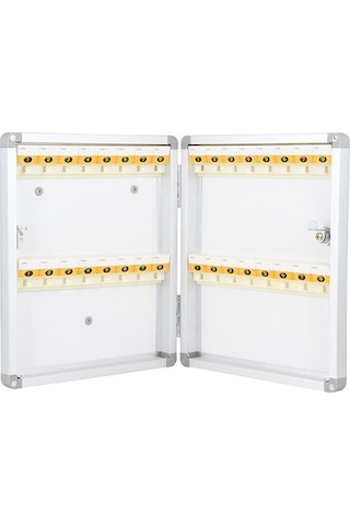 Anahtar Dolabı 32 Li Alüminyum H-1032 Beyaz