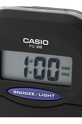 Casio Pq-30b-1df Masa Saati, Siyah, Standart 120