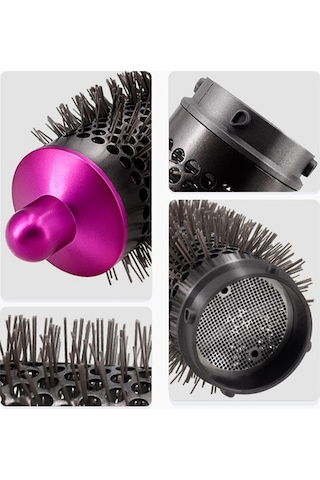 Xurunkeji Dyson Airwrap Şekillendirici Aksesuarları İçin Silindir Tarak, Saç Kıvırma Aleti, Altın Ve Gri