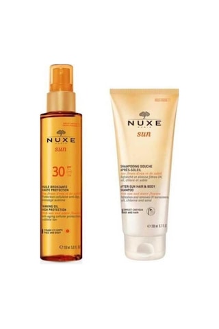 Nuxe Yüz Ve Vücut İçin SPF10+ Bronzlaştırıcı Güneş Yağı 150 ML