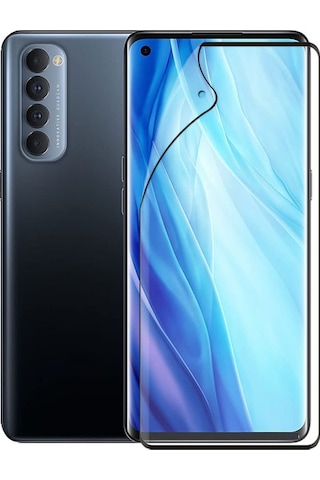 Oppo Reno 4 Pro (Cph2109) Nano Kırılmaz Cam Ekran Koruyucu Şeffaf