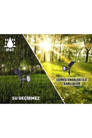 Güneş-solar Enerjili 10 W Yüksek Işık Çim Armetür 1