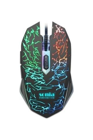 Sonia SN-X5 Kablolu Optik Oyuncu Mouse Sonia SN-X5 Kablolu Optik Oyuncu Mouse