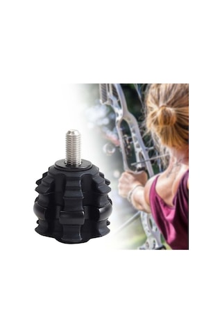 Pazly Suntek Yay Stabilizatörü Kolay Kurulum Okçuluk Şok Emici Siyah