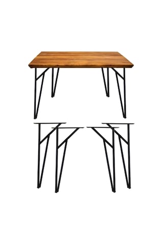 Metal Masa Ayağı 4lü Set Ayarlı Bingolu Metal Ayak 1,5mm Kalınlık