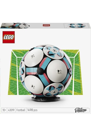 LEGO® Editions Football Futbol Topu 43019 - 10 Yaş ve Üzeri Çocuklar İçin Yaratıcı Oyuncak Yapım Seti (1498 Parça)