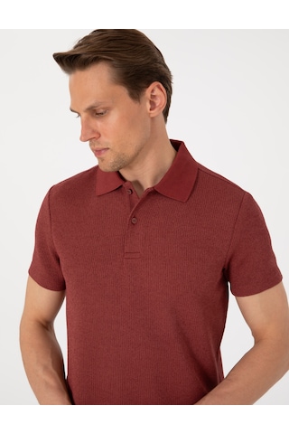 Pierre Cardin Erkek Nar Çiçeği Tişört 50310171-vr239 Nar Çiçeği