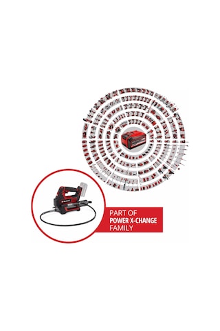 Einhell Professional Akülü Gres Tabancası TP-GR 18/690 Li-Solo 4522300, PXC, maks. 690 bar/10.000 PSI, 2 hız, akü hariç