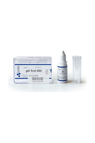 Chembio Ph Test Kiti 6.8-8.2 Kolorimetrik 100 Test Su Havuz Akvaryum