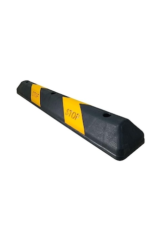 10'lu Set 110 Cm Plastik Araç Stoperi Siyah-sarı Yüksek Görünürlük-678