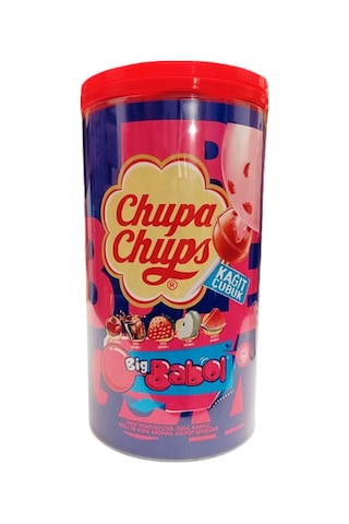 Chupa Chups Sakız Dolgulu Lolipop Şeker 100'lü