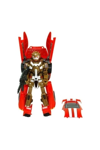 Transformers Conversion Dönüşebilen Robot Araba Kırmızı