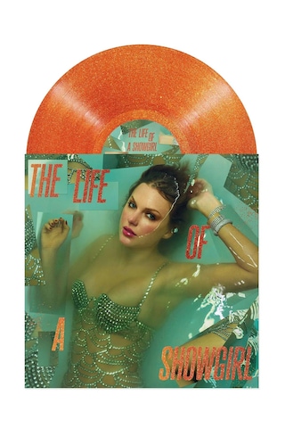 Taylor Swift - The Life Of A Showgirl Portofino Orange Glitter Vinyl Plak